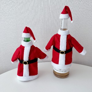 크리스마스 산타 와인 커버